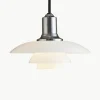 Kleine Pendelleuchte PH 2/1, mundgeblasen