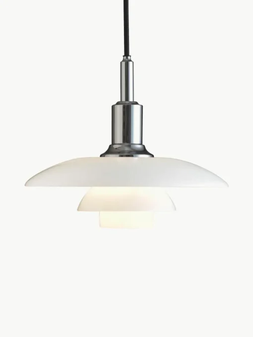 Kleine Pendelleuchte PH 3/2, mundgeblasen