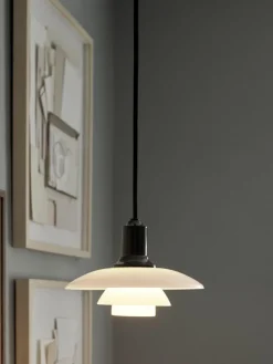 Kleine Pendelleuchte PH 2/1, mundgeblasen