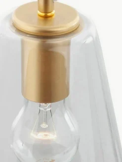 Kleine Pendelleuchte Prisma aus Glas