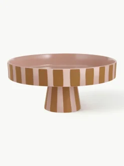 Kleine Servierplatte Toppu aus Keramik