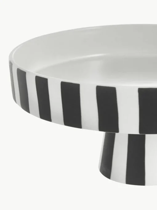 Kleine Servierplatte Toppu aus Keramik