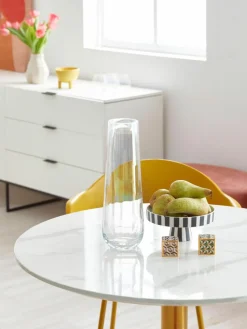 Kleine Servierplatte Toppu aus Keramik