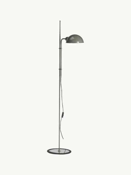 Kleine Stehlampe Funiculí mit verstellbarem Lampenschirm