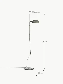 Kleine Stehlampe Funiculí mit verstellbarem Lampenschirm