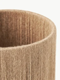 Kleine Tischlampe Galea aus Jute