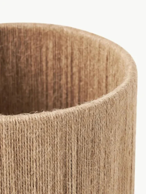 Kleine Tischlampe Galea aus Jute