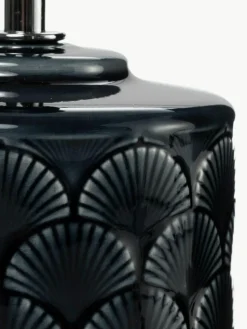 Kleine Tischlampe Glowing Midnight aus Keramik