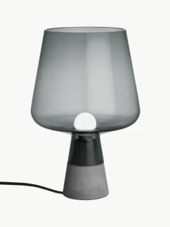 Kleine Tischlampe Leimu, mundgeblasen