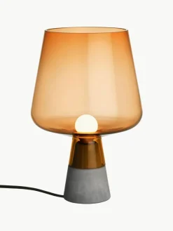 Kleine Tischlampe Leimu, mundgeblasen