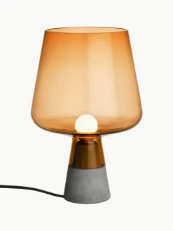 Kleine Tischlampe Leimu, mundgeblasen