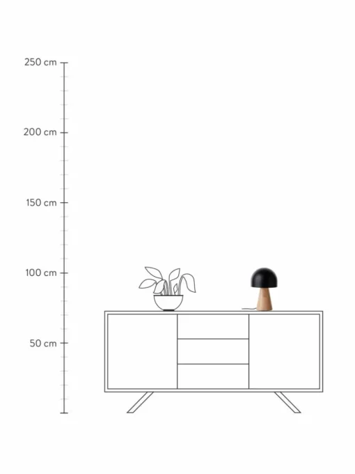 Kleine Tischlampe Nalam