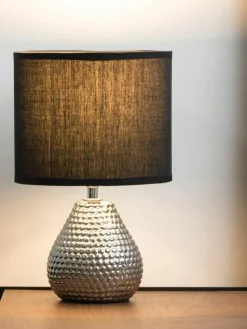Kleine Tischlampe Sip of Silver aus Keramik