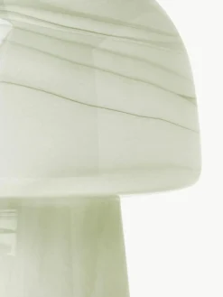 Kleine Tischlampe Talia in Marmor-Optik