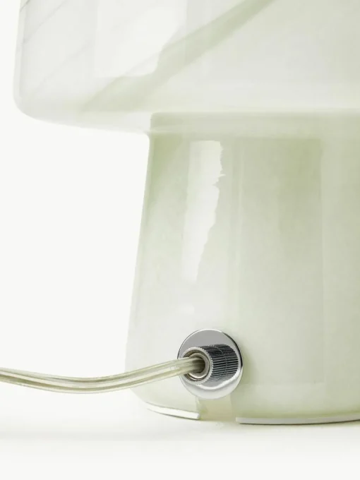 Kleine Tischlampe Talia in Marmor-Optik