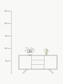 Kleine Tischlampe Talia in Marmor-Optik