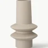 Kleine Vase Isold aus Steingut, H 22 cm