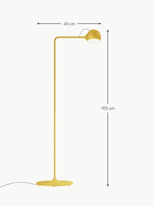Kleine verstellbare LED-Leselampe Ixa, dimmbar