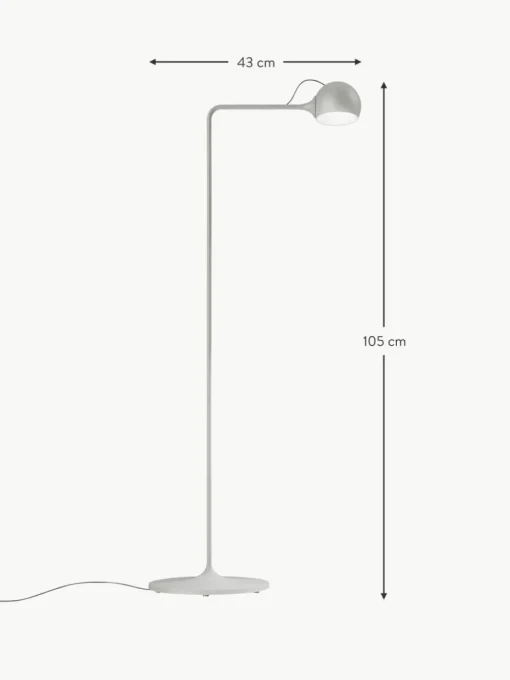 Kleine verstellbare LED-Leselampe Ixa, dimmbar