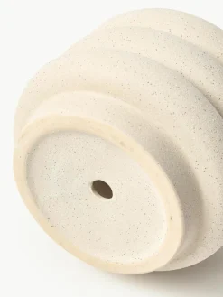 Kleiner Übertopf Rudi aus Steinzeug, H 16 cm