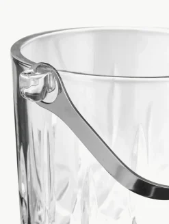 Kleiner Eiseimer Harvey mit Eiszange und Kristallrelief