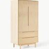 Kleiner Kleiderschrank Cassy, 2-türig