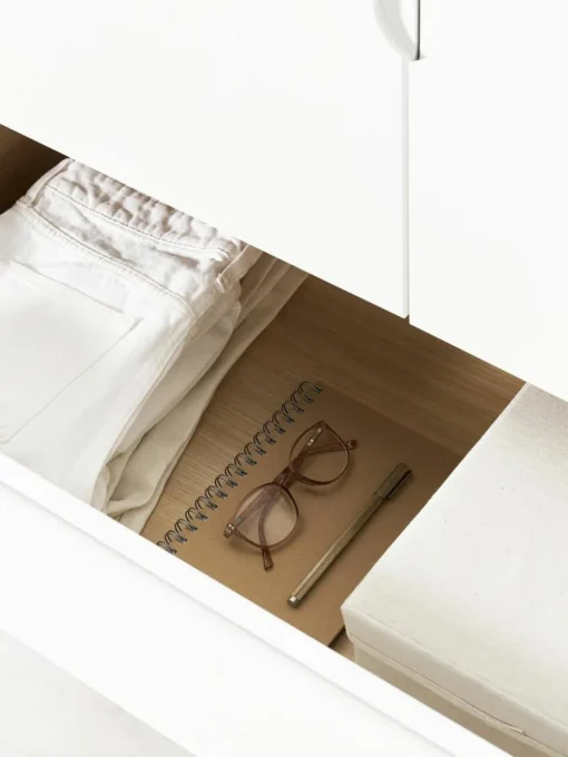 Kleiner Kleiderschrank Cassy, 2-türig