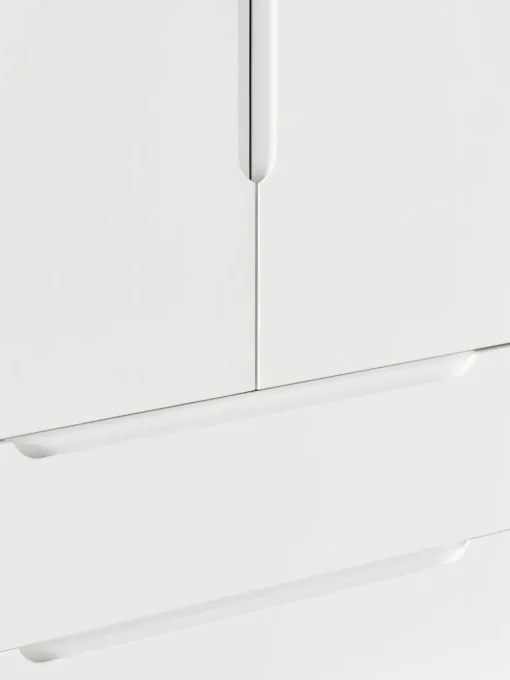 Kleiner Kleiderschrank Cassy, 2-türig