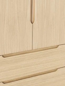 Kleiner Kleiderschrank Cassy, 2-türig