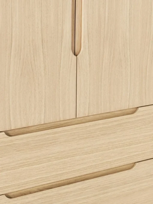 Kleiner Kleiderschrank Cassy, 2-türig