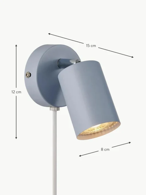 Kleiner Wandstrahler Explore mit Stecker