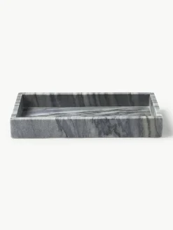 Kleines Deko-Tablett Venice aus Marmor