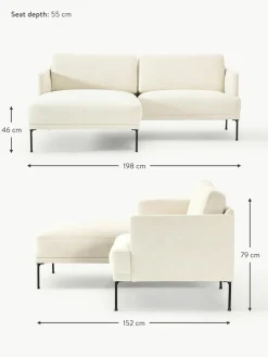 Kleines Ecksofa Fluente