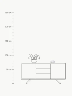 Kleines LED-Leuchtobjekt Cloud mit Timer