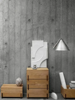 Kleines Regal Stack aus Eichenholz