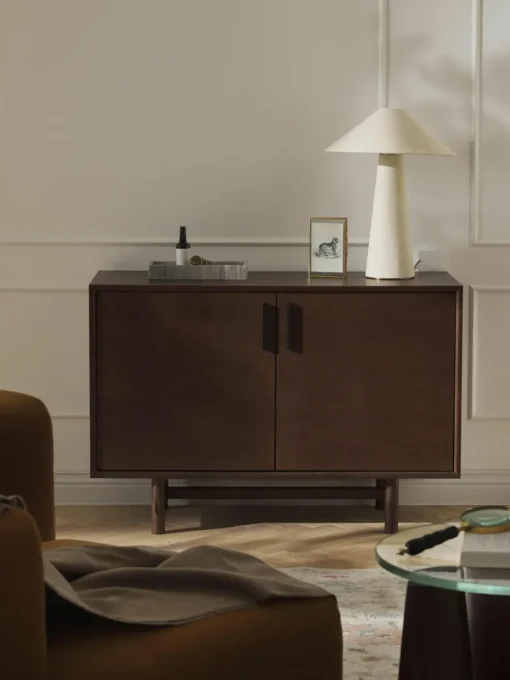 Kleines Sideboard Diana aus Eichenholz