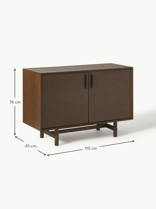 Kleines Sideboard Diana aus Eichenholz