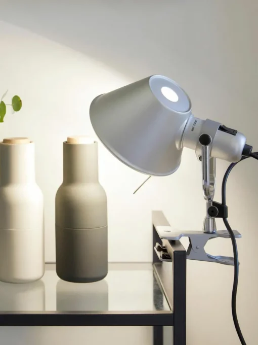 Klemm-Schreibtischlampe Tolomeo Pinza