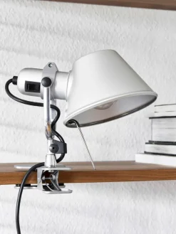 Klemm-Schreibtischlampe Tolomeo Pinza