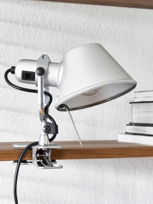 Klemm-Schreibtischlampe Tolomeo Pinza
