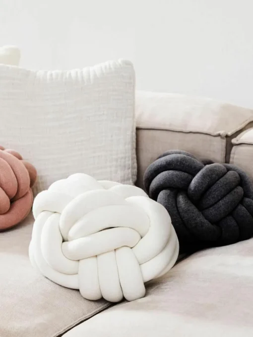 Knoten-Kissen Twist