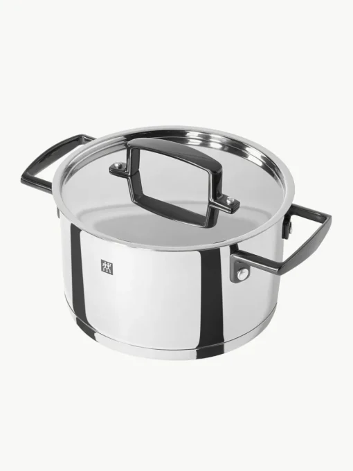 Kochtöpfe Bellasera aus Edelstahl, 5er-Set