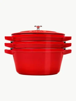 Kochtöpfe La Cocotte aus Gusseisen, 3er-Set
