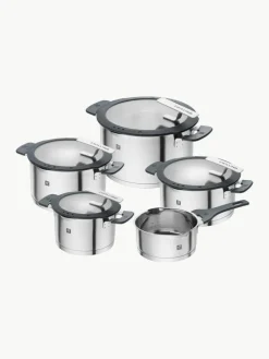 Kochtöpfe Simplify aus Edelstahl, 5er-Set