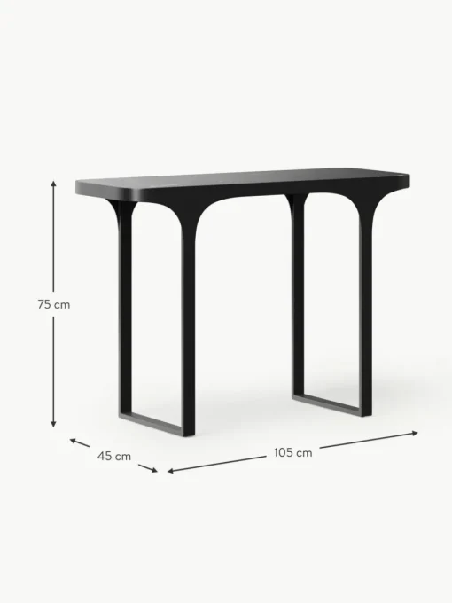 Konsole Bella in Marmor-Optik