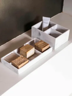 Kosmetik-Organizer Karla in Marmor-Optik