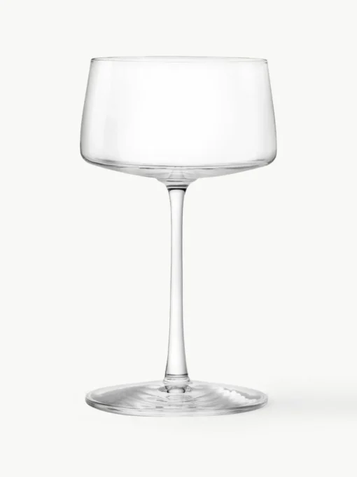 Kristall-Champagnerschalen Power, 6 Stück