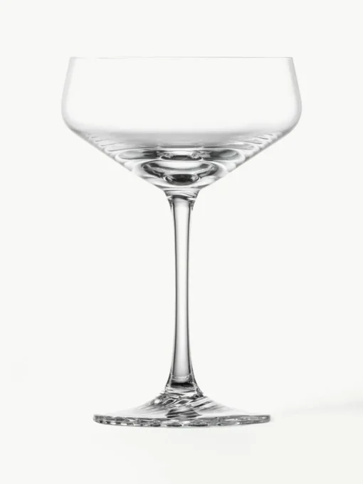 Kristall-Champagnerschalen Echo, 4 Stück