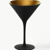 Kristall-Cocktailgläser Elements, 6 Stück