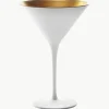 Kristall-Cocktailgläser Elements, 6 Stück